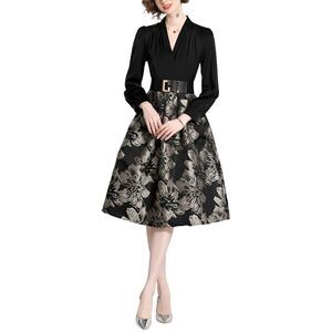 Dza Womens Midi Dress